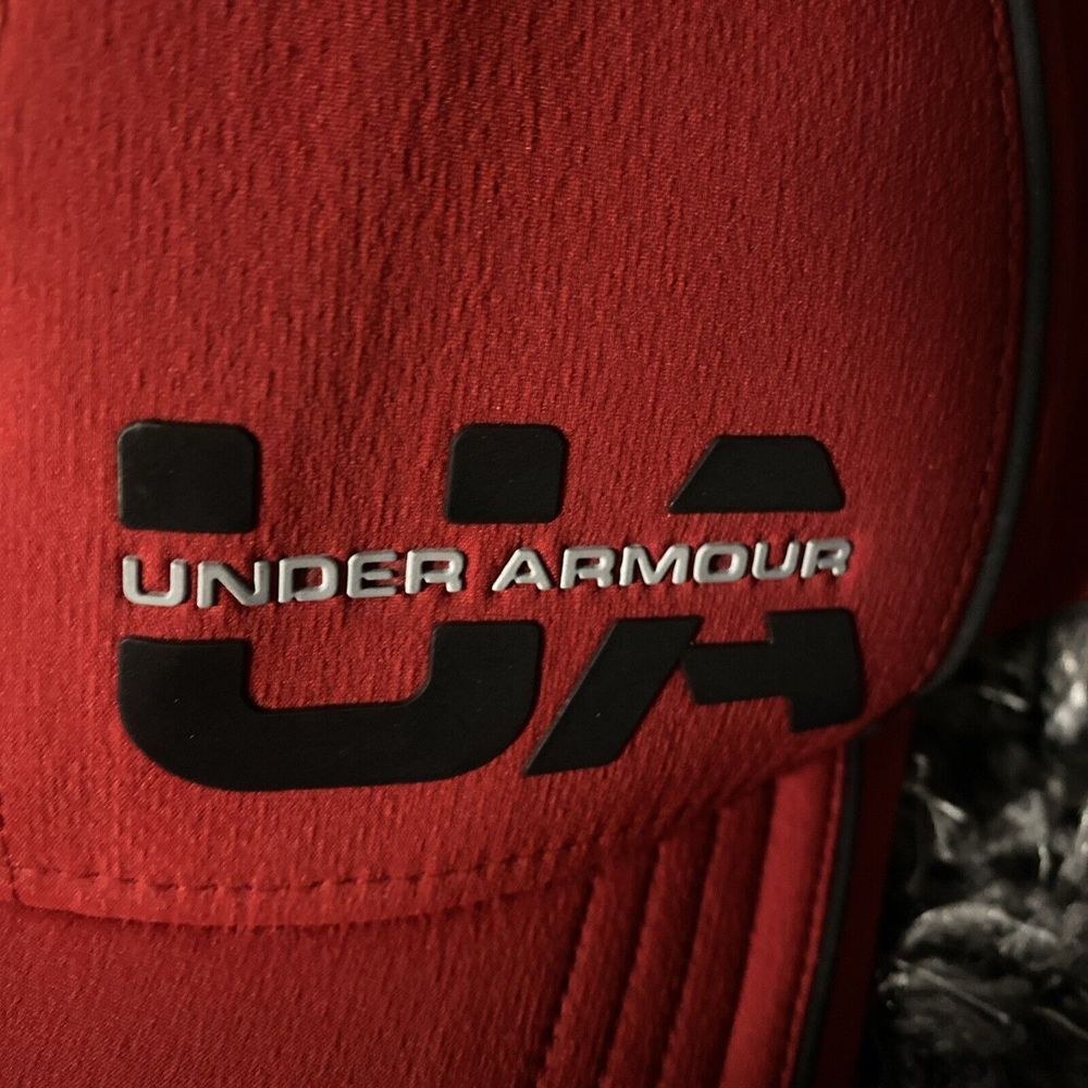 Under Armour Red And Black Hat Size LG/XL - Picture 2 of 5